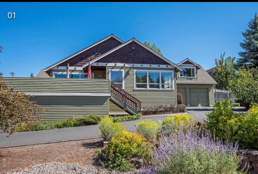 Enjoy filtered mountain views from several windows.  This gorgeous home features 4 bedrooms including master on the main level, 3 full bathrooms, well-equipped office, sitting room/library, and a large bonus room. Hardwood floors throughout the lower level.  This property has a huge amount of storage both inside and outside.   The large laundry/mud room and oversized garage also have lots of built in cabinets.  The 200 sq. ft. sunroom is not included in the square footage. The large trex deck faces West with mountain views from every angle.  The kitchen features cherrywood cabinets, hardwood floors, tile countertops and a large breakfast bar.  Great location, close to schools, shopping and medical. This home is a MUST SEE!!