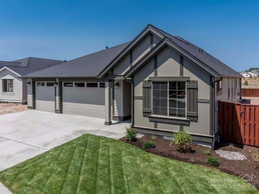 Located in NE Prineville lies this beautiful new, 2,092 SF single level home by award-winning Pahlisch Homes. Quartz countertops in kitchen & baths, under-mount sinks, engineered wood flooring & gas fireplace. It is evident that quality finishes are used throughout. This home features 3 beds, 2 baths, coffered ceilings & a 3 car garage. Interior photos of similar unit-specs vary. Floor Plan: Chase-3-C-2092-1 (GL). See for yourself why Pahlisch has won 150+ quality & value awards: Model Open Fri-Sun 12-3pm.