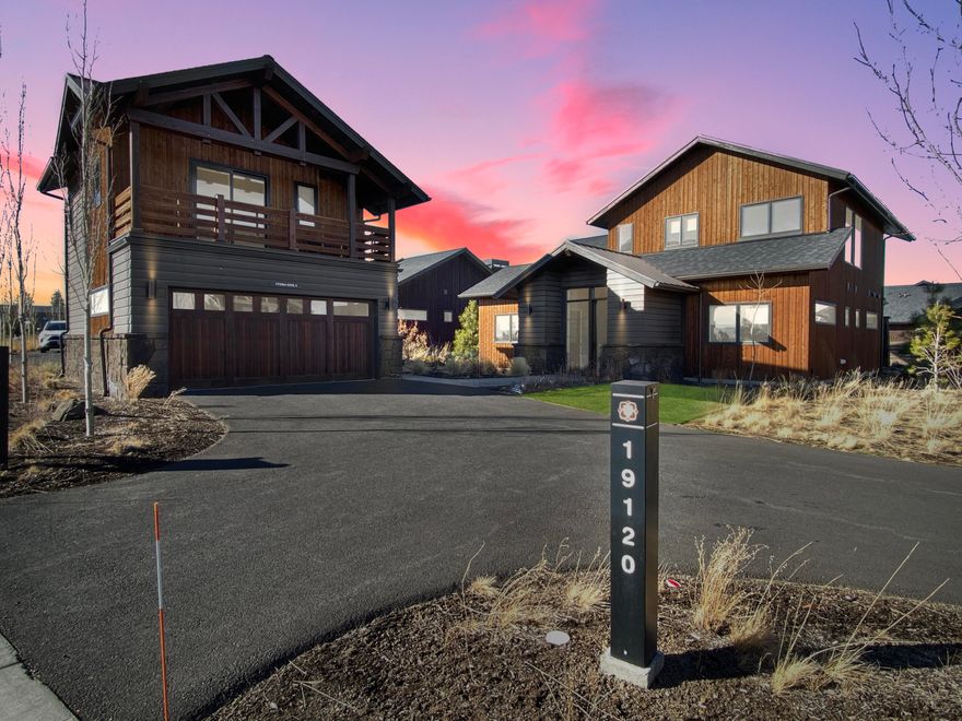 Prime turn-key, fully furnished mountain modern vacation rental home in exclusive Tetherow Resort, just voted the #1 Resort in the Pacific Northwest & Alaska by Conde Nast Traveler's 2025 Readers' Choice Awards! Easy stroll across the street to all the resort amenities including the pool, fitness center, dining, golf, meeting facilities, and other resort amenities. Approved vacation rental with 3 months owner use per year; rentable via Tetherow or privately. 4 bedrooms all with en-suite baths, open great room layout, gourmet kitchen with locally made hard surface counters and custom cabinetry. Vaulted ceilings, engineered hardwoods, and territorial views. Above the two-car garage is a self-contained ADU with kitchen and full bath. Main home deck, ADU deck for BBQ, lower patio with hot tub and fire pit, plus yard space. Near Phil's Trail with hundreds of miles of cycling; 18 minutes to Mt. Bachelor and 7 minutes to downtown Bend. Rare opportunity to own in Tetherow; don't miss this.