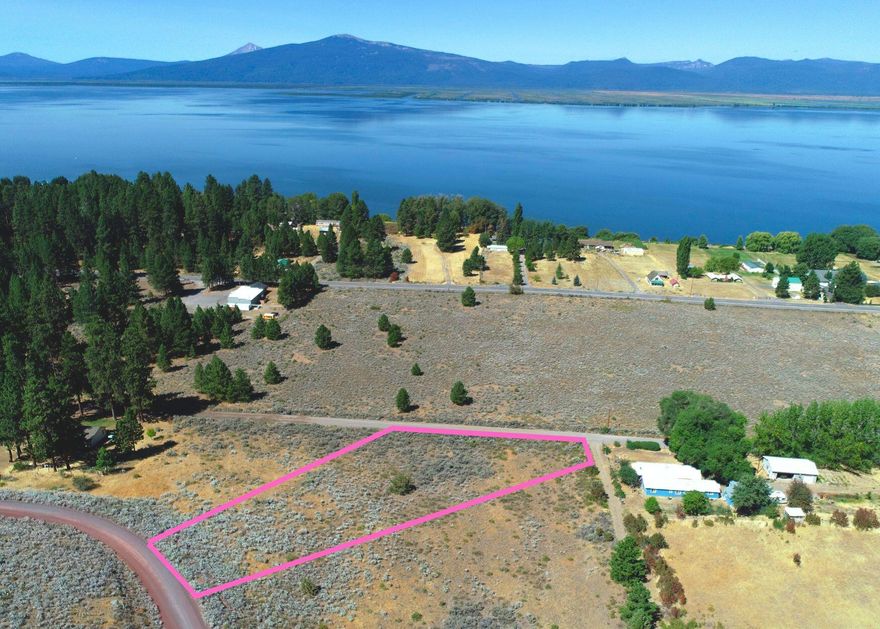 Discover this flat, cleared 1.02-acre lot with two points of access at Agency Lake Loop Road and Elida Ct
Chiloquin, OR 97624 in the Monte Vista Ranch Subdivision.  Ideally
situated right by Agency Lake, with easy access to a boat pad launch. No HOA, offering you the freedom to
design your custom-built home. Needs a septic and well. Zoning Information: Zoning: AR-20R (Agricultural
Residential 20,000 Square Foot Lot) Property is buildable for single-family dwellings (including modular or
manufactured homes). Mobile homes, RV parking, and camping are allowed but require permits. Enjoy the
surrounding natural beauty with nearby hiking trails like Lake Wilderness and Mountain Lakes.