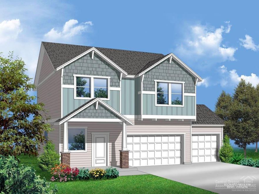 MonteVista Homes presents the Willamette plan in the new Boyd Crossing II neighborhood, and this is the only home in the neighborhood with a 3-car garage! This plan features an open great room concept, with large eat-in kitchen island and plenty of room to entertain! Upstairs features all bedrooms, plus an additional flex space for an office, media room or bonus area. The master bedroom connects to a large en-suite bath with dual vanity and large walk-in closet. Reserve today and choose your finishes!