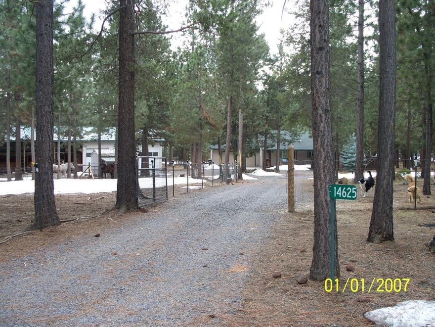 Don't miss your chance at this home! All set up for horses, backing to a huge parcel of BLM Land for riding your horses or snowmobiles, or just hiking and enjoying the nature. This beautiful home is located on 1.5 acres which is cross-fenced with a small barn/hay shed and 3 stalls. Double attached garage plus double detached garage. The home has 2 large bedrooms and 2 baths with a vaulted great room for a spacious feeling. The master bedroom has a slider door that leads out to the front deck.