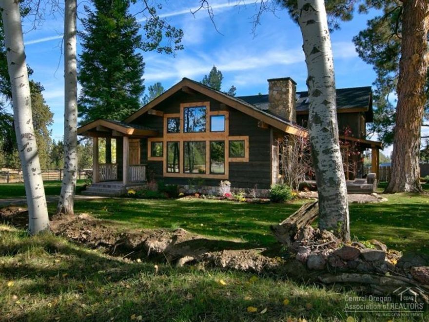 Look no further because this 40-acre ranch has it all. Elegant charm is the foothold of this property with an amazing house embraced by its private landscape. An abundant 26 acres of water, pristine pastures,indoor arena with stalls,three outdoor arenas,an antique barn and outbuildings ornament the opulence of this treasured ranch.Within an Aspen grove sits the 3,004 sq ft home. Amazing new entry, studio and outbuildings make up this beautiful ranch. Located in the Bend School District and Bend's West Side!