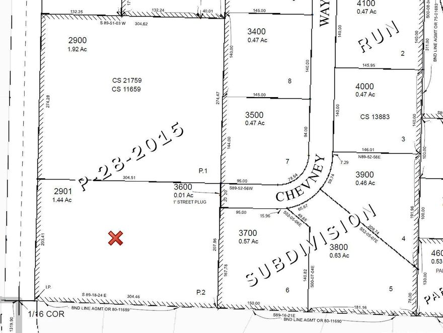 ONLY SOLD - this is for statistical purposes only. 1.44-Acres zoned R1-10.