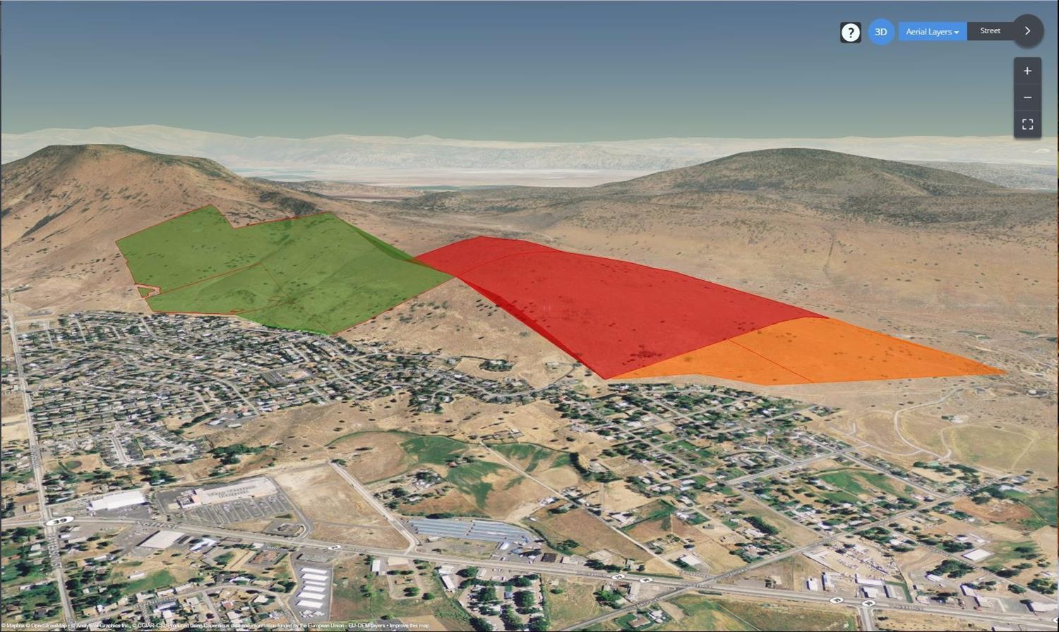 Klamath Falls -East - Land