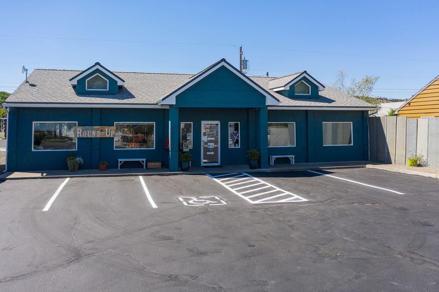 Motivated Seller!! 
Investment opportunity w/ this fantastic multi-use, commercial property in a prime location in the growing town of Prineville. 

Large, re-surfaced asphalt parking lot with 5 dedicated spots in front w/additional street parking. Rear of building has alley access and dedicated vehicle & trailer parking.

Glass front door leads you to common/reception area with separate entrances to each unit. Unit #1 has 4 rooms+ reception, large conference room, and kitchen/storage
w/ADU bath & rear exit. Unit #2 has 4 rooms+reception, kitchen/storage, w/ADU bath and rear exit. Each unit has their own heating/cooling units, electrical panels, and
meters. Building is currently being used as 2 separate units, however possibilities are endless to rent each individual room, use as a 2-plex, duplex, or turn into one large
unit. Building has been used as a doctors office, professional building, retail, and daycare in the past. Buyer to do all due diligence with the city of Prineville.