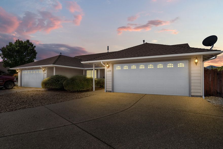 Welcome to 1698 - 1699 Nunnwood Lane! Turnkey investment in prime location! Don't miss this rare opportunity to own a well-maintained duplex built by Kirk Chapman in 2003, offering excellent rental income potential. Each unit features 1,169 sq ft of thoughtfully designed, single-level living with 2 spacious bedrooms and 2 full bathrooms. Tenants will love the vaulted ceilings, central A/C, and efficient forced-air gas heat—plus the added bonus of private fenced yards and patios. Situated on a low-maintenance 0.20-acre lot at the end of a quiet cul-de-sac, just minutes from schools, shopping, and the hospital. Whether you're looking to expand your portfolio or live in one unit and rent the other, this property delivers flexibility, comfort, and lasting value.