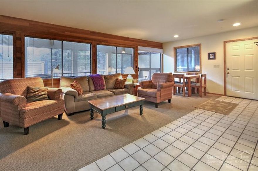 Great location on a cul-de-sac and close to Fort Rock Park! This single level, 3 bed/2 bath home is being sold turnkey furnished. This home has a hot tub, newer roof and a large solarium/sunroom off the living room. Rental history available. This would make a perfect rental, vacation home or primary residence. Come and enjoy all that Sunriver has to offer.