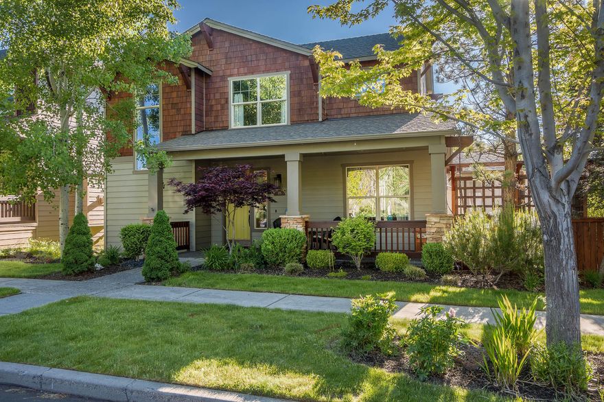 This well-appointed home in desirable Skyliner Summit has been tastefully updated in a timeless style. Situated on a private corner lot across from a natural open space, close to Downtown Bend, Mt Bachelor + Phil's Trail System make this the perfect location. The kitchen is a chef's delight w/plenty of counter space, cabinets + a large island. The dining area offers built in cabinets + French doors that lead to a private deck great for entertaining. Located on the main level you'll find a generous primary bedroom as well as a bonus room w/a full bar. Upstairs is an en-suite bdr + 2 additional bdrs joined by a Jack + Jill bath plus a loft.  The 3 car garage w/built in cabinets has ample space for cars, toys + projects. Off the garage you'll find a flex room- studio, exercise space, workshop, wine cellar or? Don't miss the expansive storage area under the house accessed from the garage. With fresh carpet, interior paint, fixtures + quartz counters this lovely home is move in ready.