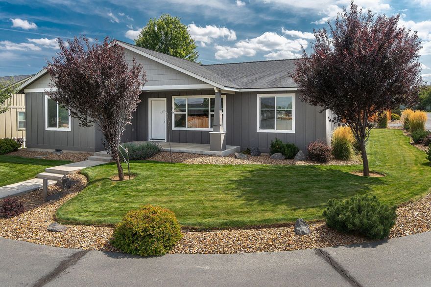 Welcome to this delightful single-level home nestled on a corner lot in the peaceful Martins Commons neighborhood in Metolius. Boasting 3 spacious bedrooms and 2 full baths, this home offers comfort and convenience. Inside, you'll find nice flooring throughout, adding a touch of elegance and warmth to the living spaces. The kitchen is complete with a functional island that provides additional counter space and is perfect for casual dining or entertaining. The windows are adorned with coverings, providing both privacy and a polished look. The exterior of the home was freshly painted just a year ago, giving it a vibrant and well-maintained appearance. This property also offers convenient parking space suitable for a small RV or boat, making it ideal for those who love outdoor adventures. This charming home is ready to welcome you!