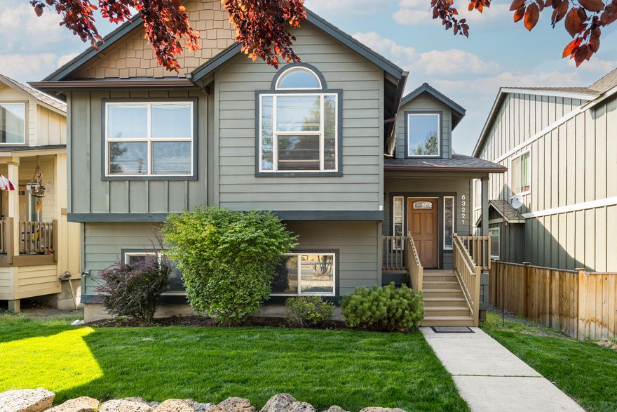 Best price per square foot in Bend! Spacious 2,171 sq. ft. home with main-level living featuring 4 bedrooms, 3 full baths, and a huge bonus room. The primary suite plus 2 bedrooms are on the main floor; the lower level offers a separate entrance with an additional bedroom, full bath, and large bonus space—ideal for guests or multi-generational living. Enjoy GE stainless appliances, an oversized garage with workshop area, and low-maintenance living so you can spend more time enjoying all that Central Oregon offers. Conveniently located close to schools, parks, shopping, and outdoor recreation. Don't miss this unbeatable value!