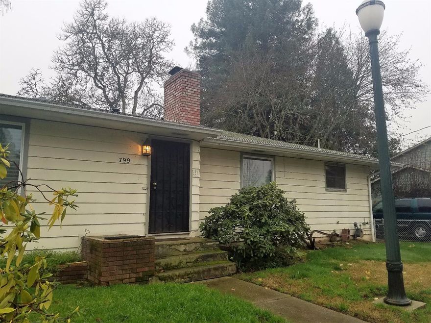 What a great opportunity! Charming home located near parks, schools, shopping, and community pool! The character of the home has been retained with all original hardwood floors and bathroom tile work. The main level has the kitchen, dinning room, living room, three bedrooms, and a bathroom. Unfinished basement ready for you to make your mark has the laundry, bathroom, bedroom, potential for a family room, and garage. Front yard has grass and is fully fenced. There is an additional fenced garden area. This home has so much to offer. Call today for your appointment to view! It will not be available for long at this great value!