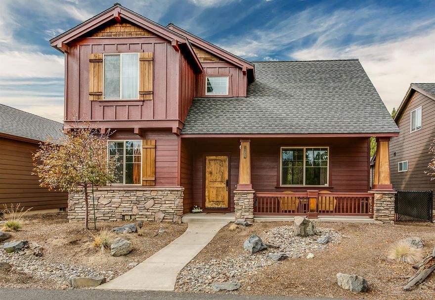 Quiet, desirable neighborhood w/paved streets & well maintained homes, great for full or part-time living, compare to Sunriver & see the value dollar for dollar by purchasing in Crescent Creek! Covered porch entry welcomes you in to this very well maintained and fully upgraded home, that's been lightly lived in as a part-time residence. Corner gas fireplace lends great ambiance to Great Room area & gas furnace/hot water for energy efficiency, plus A/C! Hand scraped hardwood in kitchen/dining with maple cabinets & tile counters through-out. Downstairs Den(or 4th bedroom) plus a 2nd floor bonus room really add livability space to this home, and covered patio and fenced backyard for outdoor entertaining. Gorgeous master suite has lg. walk-in closet, 2 sink vanity. New Roof & ext. paint in 2018! Close to downtown La Pine & within 30 min. of outdoor recreation & Bend. Community Clubhouse, Fitness Room, walking/biking paths, outdoor sport court & sledding hill for owners/guests to enjoy.