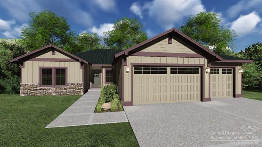 This northwest charmer offers single level living w/2281 SF, 4 beds plus den & 2.5 baths. The impressive master suite includes separate shower & tub. The gourmet kitchen features stainless appliances, pantry & tons of cabinet/counter space. The great room is open & spacious & features a cozy corner fireplace w/custom mantle & tile surround. Alder cabinetry, plush carpeting & neutral paint tones. Ample RV parking. We are pre-selling this build; come talk to us in order to put in your custom touches.