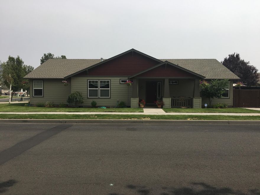 Beautiful 3 bedroom, 2 bath home in one of the most desirable neighborhoods in Prineville! A very well maintained front & back Yard that is fenced. This home has a sprinkler system in the front and a drip system in the back. It has a open concept design with mahogany cabinets in the kitchen & master bathroom, along with a sound system located in the living room, the master bedroom, and backyard patio area. The yard is fully landscaped in the front & back waiting for the right person to appreciate it. Enjoy a gas fireplace in the winter, and central forced air on those hot summer evenings. The furnace is equipped with a Honeywell electronic air filter along with a humidifier. There is also a water softener. You also have a large spacious laundry room for those necessary evils. Stone Ridge is quiet, very pretty and within a mile of downtown Prineville. This home will not last long, hurry to take a look!