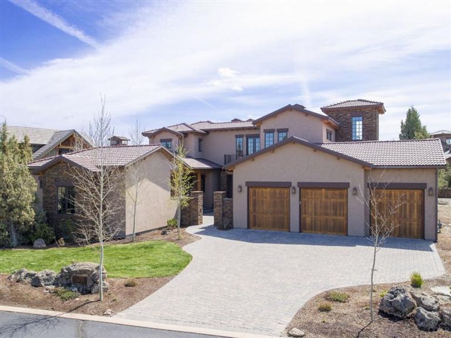 Phenomenal construction & quality is reflected in this Southwestern style home located in Pronghorn. Sold turnkey with all furnishings, this home offers a private guest casita that features a fireplace, wet bar & full bath. Gourmet kitchen with stainless Dacor appliances; hardwood & tile flooring throughout. Expansive paver patio with fire pit & gas BBQ; covered second story balcony. Play year round at Pronghorn and enjoy all of the amenities of resort living.