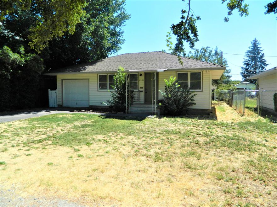 Here is a freshly remodeled home with new paint, flooring, heating and air, appliances, kitchen cabinets and counters. Ready to move in. It is across the street from a large city park. It is a 2 bedroom 1 bath home with a 1 car garage