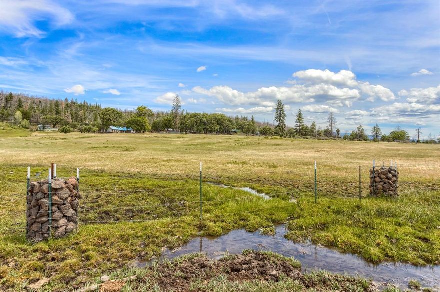 One-of-a-kind Mountain Paradise! Situated among the beauty all The Cascade Mountain Range has to offer, this 159 acre (zoned EFU) homestead features 2 well built homes (plus a 3rd home-site), several storage buildings including 2 well equipped airplane hangers (one with additional living quarters), and several unique opportunities for the next owner. The diversity of the property abounds as it is naturally irrigated by a year round spring that flows to a 1+ acre catchment pond, boarders over 10,000 acres of BLM/Gov't land, a expandable 800' custom runway, plus allowing an unmatched level of privacy rarely found on the market today. The multi-family setup lends itself to many uses such as a top notch turn-key hunting retreat, a private irrigated farm, or simply a place to get away from it all. A complete package is available upon request!