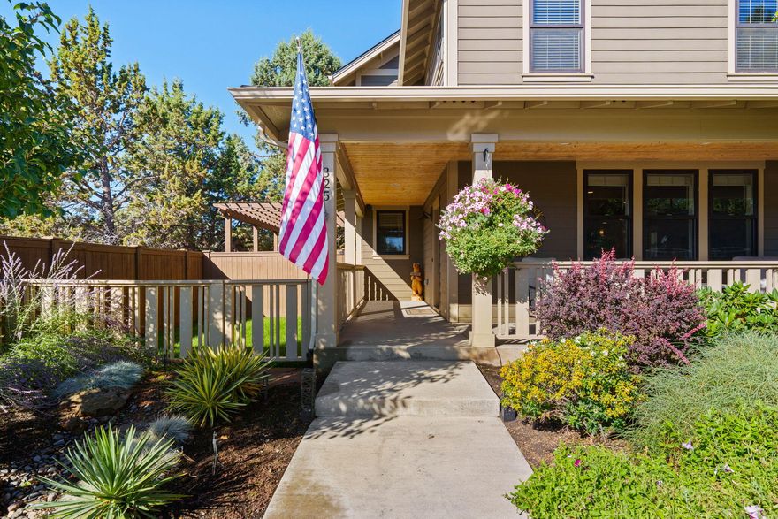 Discover your dream home in SaddleStone, Sisters Oregon—where luxury meets mountain living. This custom-built 4-bedroom home showcases Cascade Mountain views, a gourmet kitchen with quartz countertops, KitchenAid stainless appliances, 5-burner propane cooktop, and soft-close cabinetry. The vaulted primary suite offers a private deck, spa-style bathroom with heated tile floors, dual vanities, and walk-in shower. Enjoy a bonus room, hardwood floors, central vac, and an oversized 30' garage. Outside, relax under the pergola patio, with BBQ hookup, lush landscaping, and RV parking. Minutes from downtown Sisters, this is Central Oregon luxury living at its finest. Seller willing to contribute up to $10,000 towards closing costs, prepaids, and rate buy down.