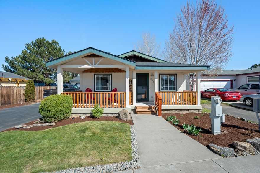 $5,000 IN SELLER CONCESSIONS! 
Welcome to this beautifully maintained 3 bedroom, 2-bath home, nestled in one of Redmond's most peaceful and well-kept parks. Situated in the perfect location within the community, this home has excellent privacy, a spacious driveway, and standout curb appeal that welcomes you home.

Enjoy your front covered porch, perfect for morning coffee! Or an evening relaxation, or entertaining friends on your back deck/yard. The adorable backyard is easy to maintain yet full of charm, offering just the right touch of nature and comfort.

Inside, you'll find a well-cared-for interior with a functional layout and move-in ready finishes. Whether you're starting fresh or just looking for a quiet retreat in town, this home checks all the boxes.

Just minutes from shopping, restaurants, and everything Redmond has to offer—this is affordable living without compromise.

Don't miss your chance to make this lovely home yours