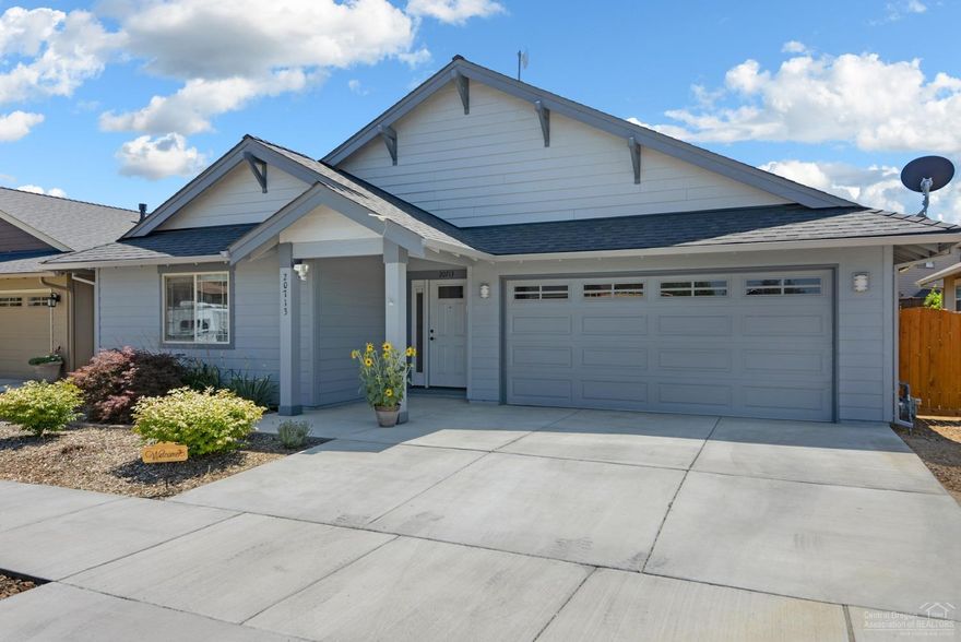 Move in ready! Charming 3-bedroom, 2 bath, single level home in cute, well-maintained NE Bend neighborhood. Home includes plenty of storage options for tools, gardening or recreation equipment in the garage and backyard shed. Nice quaint shaded sitting area in back yard with built in blinds for privacy option. Low maintenance yard. Polished up and ready to sell! Close proximity to shops, restaurants, parks, schools, and all Bend has to offer.