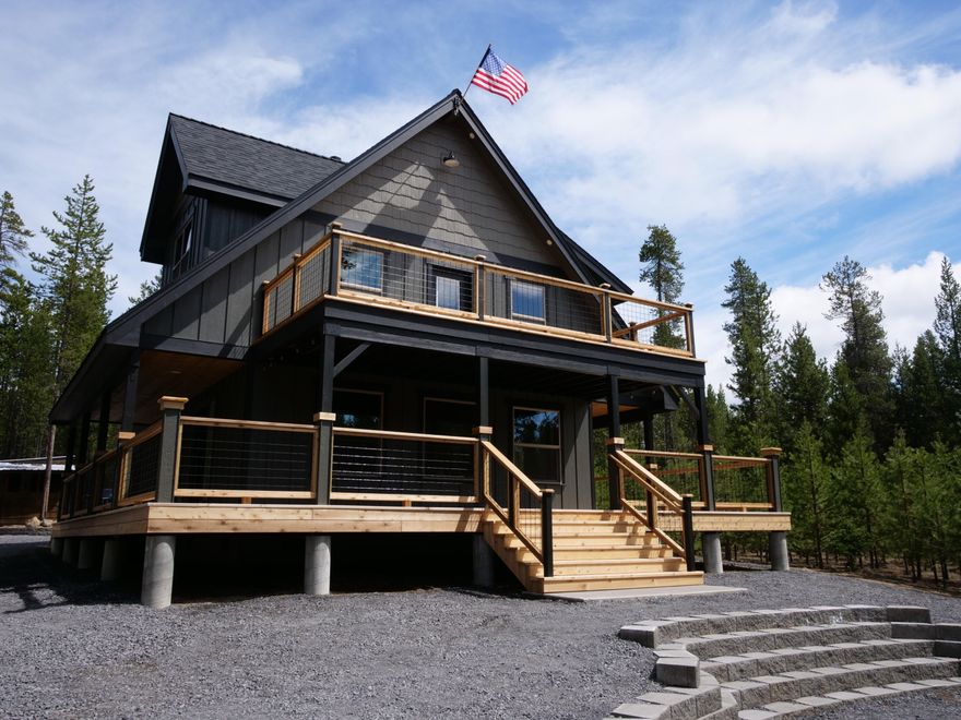 A RARE find in Crescent Lake-Beautiful custom new home and 20' set back from Crescent Creek.  This home will give you that instant WOW factor as you turn into the property and head towards the home and creek.  Peaceful outdoor setting with sitting area and firepit near the creek.  Home is literally move in ready with all of the NEW home features: SIDING-PORCHES-KITCHEN CABINETS -QUARTZ COUNTERTOPS-APPLIANCES CERTIFIED WOOD STOVE-FIXTURES-LIGHTING-CARPET-FLOORING-MOLDINGAND TRIM-WINDOWS-WELL PRODUCING 40GPM-SEPTIC SYSTEM-ELECTRIC FURNACE HEAT PUMP/AC-HEATED PUMP HOUSE-HOME IS WIRED FOR GENERATOR-ATTACHED GARAGE-SHE SHED-  
THIS IS A MUST SEE!    
CREEK FRONTAGE PROPERTY!