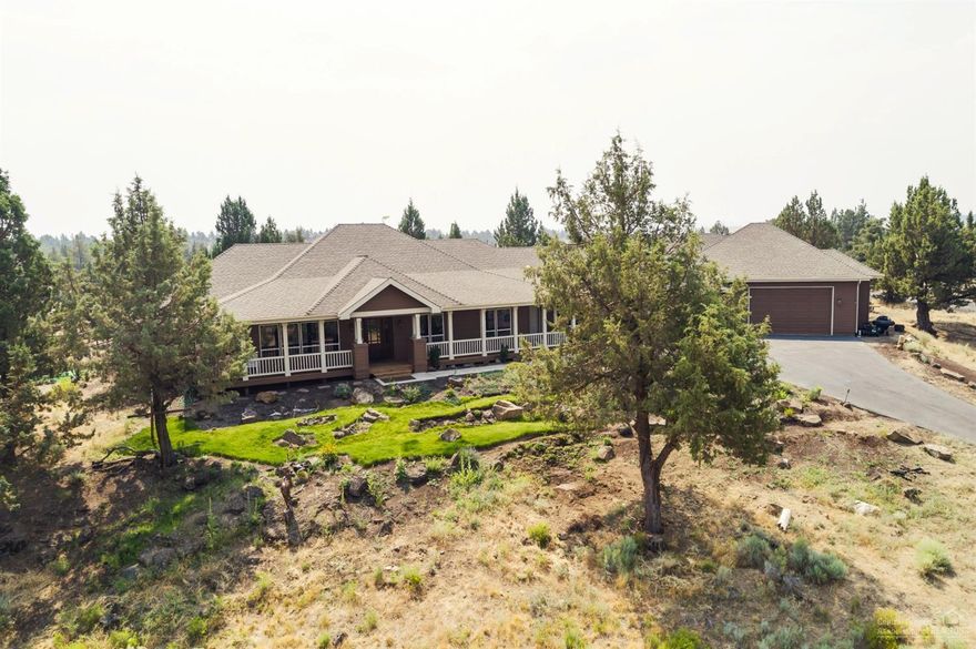 Live just minutes out of town in Conestoga Hills on 2.31 Acres! Enjoy Single Story Living Tucked at the end of a Cul-de-Sac w/ Fabulous Cascade Views.Open Kitchen to Great Rm w/ Granite Counters & Extra Large Walk-in Pantry. Guest bedrooms are on opposite side of Hm allowing Complete Privacy in the Master Suite. Enjoy Sunsets on your Large Front Deck & Back Porch is Great for Outdoor Entertaining. 3 Car attached Garage w/ Oversized Door to fit your toys complete w/ Huge Shop Area.Horse Property & much more.