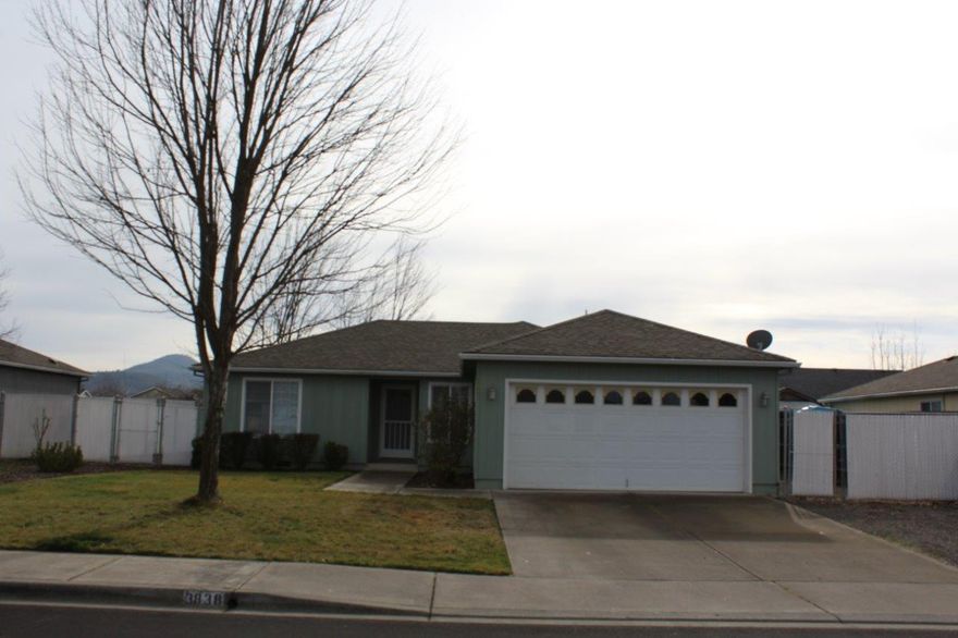 Immaculate 3-bedroom, 2-bathroom, 1,301 sq. ft. home built in 2003 on .15-acre lot. Vaulted ceiling, very clean inside and out, covered patio, all fenced, yard, sprinklers, natural gas available, gated RV parking...will not last long!