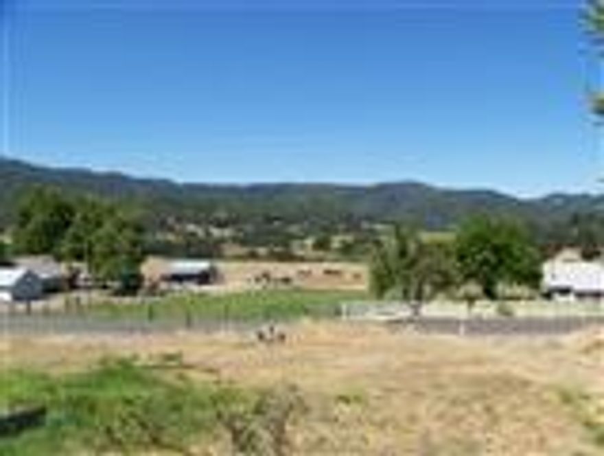 No value in the home. Recently replaced 3 bedroom sand filter septic system. Approximately 4.83 gpm well. There are panoramic views of the rolling pastures and majestic west view of the mountains. There are several oak trees for shade; a circular driveway. This area is home to many large estate properties.