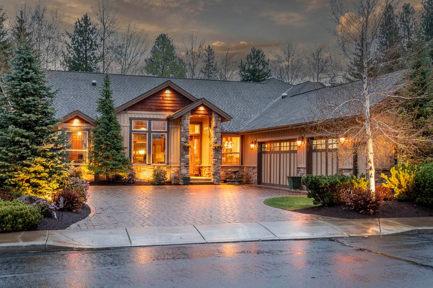 This single-level home in the gated River Rim is gorgeous and ready to move in! The open floor plan features vaulted ceilings, ceiling fans, gas fireplace in the great room, refinished hardwood floors, & lots of windows w/ solar-tubes for natural light! The kitchen boasts counter tops w/ stylish subway tile backsplash, SS appliances, Viking oven, breakfast bar, pantry, dining area, & built-in desk area. Four spacious bedrooms, including the main suite with a fireplace, walk-in closet, plus dual sinks & soaker tub in the main bath. Fully fenced corner lot landscaped w/ a large back patio, dining table, outdoor kitchen, bar & huge EVO flat-top grill, & hot tub. Custom paver driveway, patio & epoxy garage floor. Distant neighbors behind the home allows for extra privacy! Located one house away from the Deschutes River access, a short distance from Wildflower Park, playground, & river trail access. Only 1/2 mile away from the Brookswood Meadow Plaza for shopping, dining, & more.