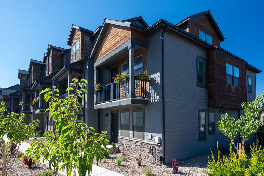 Welcome to Calaveras Luxury Townhomes, a premier new community in the heart of Bend showcasing award-winning design, quality craftsmanship, and breathtaking views.

The layout includes:
    •    A spacious 2-car garage
    •    Ground-level primary suite with private bath and walk-in closet
    •    Main-level bedroom and full bathroom—ideal for guests or multi-generational living
    •    Upper-level flex space perfect for a home office, gym, or optional 3rd bedroom

Discover the Metolius floor plan—an airy, light-filled end unit in the sought-after Calaveras Luxury Townhome community. Thoughtfully designed with high ceilings, durable LVP flooring, and stylish Northwest Contemporary finishes, this brand-new home offers comfort, flexibility, and modern living.  The open-concept great room features a cozy gas fireplace and opens to a covered balcony for year-round enjoyment. 

Conveniently located in the heart of Bend, with excellent access to highways, shopping and dining!