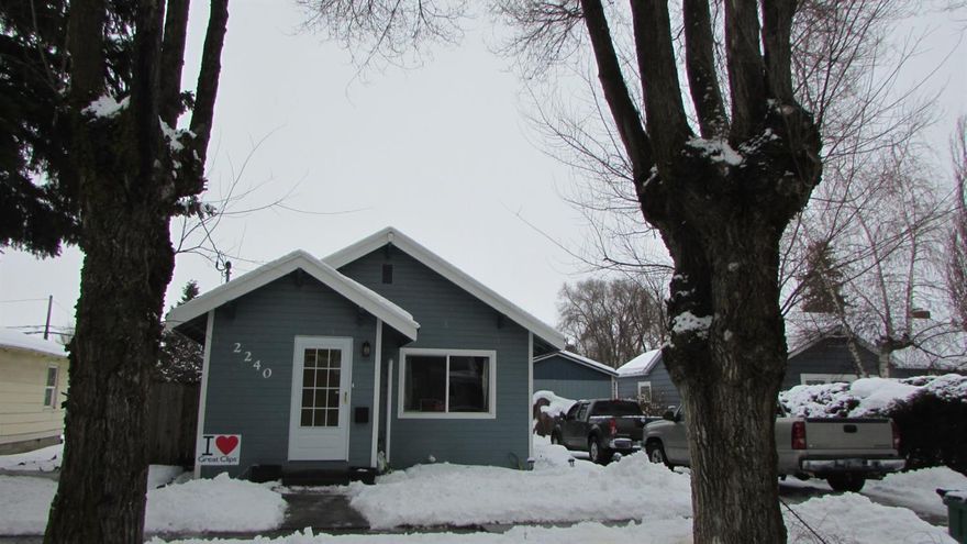 Don't miss this lovely Doll house. This home has a new foundation, new siding, new deck with solar lighting, reinforced fencing with dual gates for RV parking and RV pad access. Landscaping includes fresh sod, apple trees and a lilac bush. New 12 x 15 shed with loads of storage. Newer laminate flooring, kitchen faucet, fresh interior paint, newer bathroom vanity. A new heating/cooling system was installed in 2014. This list goes on.. Please see listing agent for a list of improvements. This home has been loved and ready for a new owner.