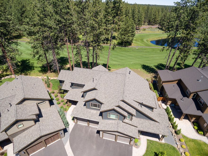 Now is the perfect time to own a home in Bend. This amazing Arrowood townhome is like new. Use it as a full time residence or make it a part time home with income producing potential as a short term rental. Gorgeous Widgi Creek golf course views from the home and decks. Located next to the Inn of the Seventh Mountain in Mile Post 1. Easy access at your doorstep to the Deschutes National Forest, river trails and world class mountain biking. Mt. Bachelor is a 20 minute drive and offers an amazing outdoor Wonderland for every season. Stunning great room of floor to ceiling windows, high end finishes and quality through out. Incredible, light, bright kitchen fit for a chef. Beautiful primary suite on the main floor with 2 guest suites and a loft with balcony upstairs. This could be your private piece of paradise and just 10 minutes from all that downtown Bend has to offer.
Most furniture may be available, so this home with STR can be ready to rent!