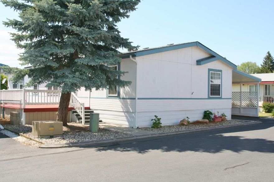 Pride Of Ownership Lives Here! 55+ Park*97 Fleetwood-1512 Sq Ft Great Condition*Awesome Floor Plan*Newer Roof*3 Bedrooms & Den Too*2 Bathrooms*Master Bedroom Includes Soaking Tub & Separate Shower*Great Kitchen & Nice Appliances, Breakfast Room & Formal Dining Room*Bright Skylights*F/A Electric Heat & A/C*Newer Roof*Deep Carport, Nice Storage Bldg & Shop Area Too*Huge Deck & Fenced No Maintenance Yard With Raised Vegetable Gardens*Rv & Overnight Parking Maybe Available For An Additional Fee.Club House Activities*Monthly Park Rent @ $348.00 Includes Water,Sewer,Garbage & Snow Removal.*Park Manager To Approve Owner*This Ones A Keeper! Refrigerator Is Included With An Acceptable Offer, Seller Needs 5 Days To Vacate After Closing Please.