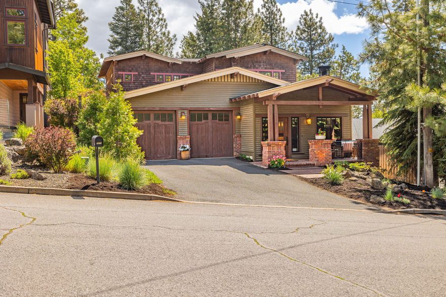 Discover a rare opportunity to own one of Bend's best kept secrets! This 3-bedroom, 3-bathroom custom-built residence, crafted by Copperline Homes, spans 1,959 sq. ft. and blends bungalow charm with custom accents throughout. Highlights include hickory hardwood floors, high ceilings, double-hung wood windows, and a wood-burning fireplace with Motawi tile accents. Enjoy Viking appliances, honed granite countertops, copper kitchen island, a pot filler, featuring a hidden wine cellar in the kitchen! Beautiful Primary suite upstairs with walk in closet, tile shower, and dual vanity. 2nd bedroom and downstairs 3rd have their own full bath. Enjoy the private landscaped yard with automatic irrigation, a paver patio, and an outdoor gas firepit. No HOA. 
Amazing location on a quiet street walking distance to downtown Bend, Deschutes River, Newport Market, 3 blocks to Aubrey off leash dog park. This is a great property that must be seen in person!