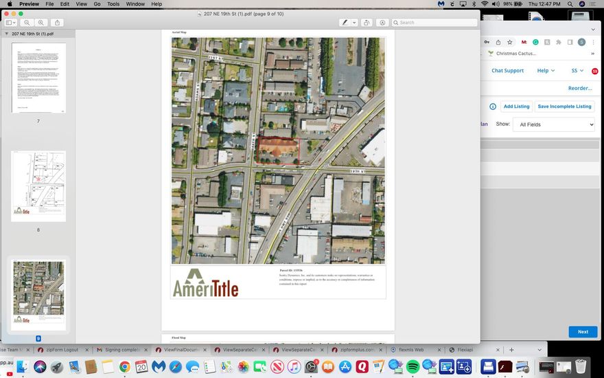 Commercial location 2 buildings.
Retail/Office.
