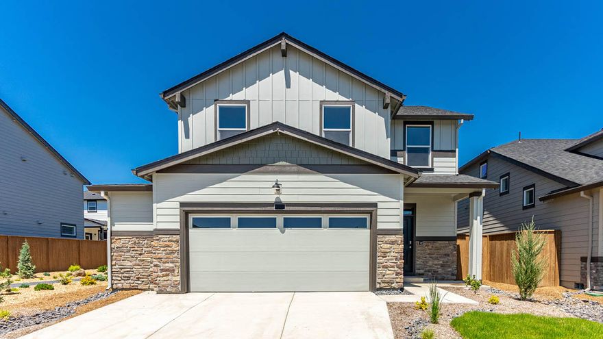 Red Tag Sales Event Happening Now!  Move-in new construction in Bend! Stevens Ranch in Bend is your gateway to serene living near Reed Market Rd, close to nature and historic downtown. This magnificent Porter two-story floor plan with Signature Series options included has 5 beds, 3 baths, with a bed and bath on the main floor that is ideal for an at-home office or a guest bedroom. The great room has designer features with a fireplace. The lavish kitchen has beautiful shaker cabinetry, quartz countertops with full tile backsplash, and stainless-steel appliances like a gas range/oven and microwave. The primary bedroom is spacious, it has a walk-in closet, and an en suite bathroom with a double vanity. The hall bathroom adds extra comfort with a double vanity as well. 

Special interest rate promo and closing cost credit offered with preferred seller. Call for details. Sales office hours are 10am - 5:30pm daily. Photos are representative of plan, features/specs may vary.