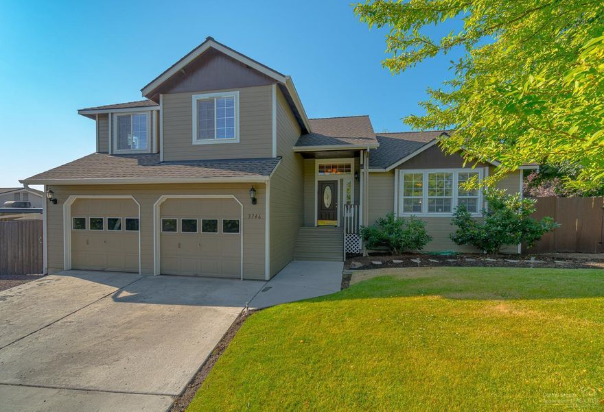 Hilltop views from this immaculate home! 3bd/2.5ba, 1940 sqft home is move-in ready! New & modern paint scheme makes the home light & bright. Vaulted ceilings in the living area w/formal dining. Lower level family room w/Gas fireplace & slider to garden patio. NEW cedar deck off the dining room. Updated kitchen with tiled counter tops & bar w/breakfast nook. French doors open to fully landscaped yard w/ garden, hot tub, pergola, & shed. Spacious bedrooms w/ deck off the Master w/unobstructed views of the city, Ochoco Mountains & beyond! Tiled showers w/dbl shower heads in the Master, ceiling fans in every bedroom, wood look blinds. Oversized garage w/work bench & storage, room for work out equipment or hobby shop. RV parking & even more room for toys! Forced air & A/C, well established, quiet neighborhood. Home has a new energy efficient HVAC, a new roof, new water heater, new insulation, and paint!!! OPEN HOUSE Saturday 3/20 from 10am-4pm & Sunday 3/21 from 12pm-3pm.