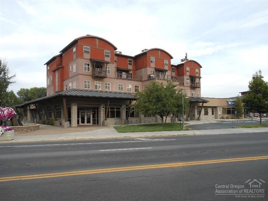 Columbia State Bank building in downtown Bend. Rare opportunity to buy landmark property anchored by Columbia State Bank and RBC Wealth Management. Mixed use with office anchors, two restaurants, executive suites, second floor offices, and multifamily residential on top two floors. Excellent investment opportunity. Do not disturb tenants.