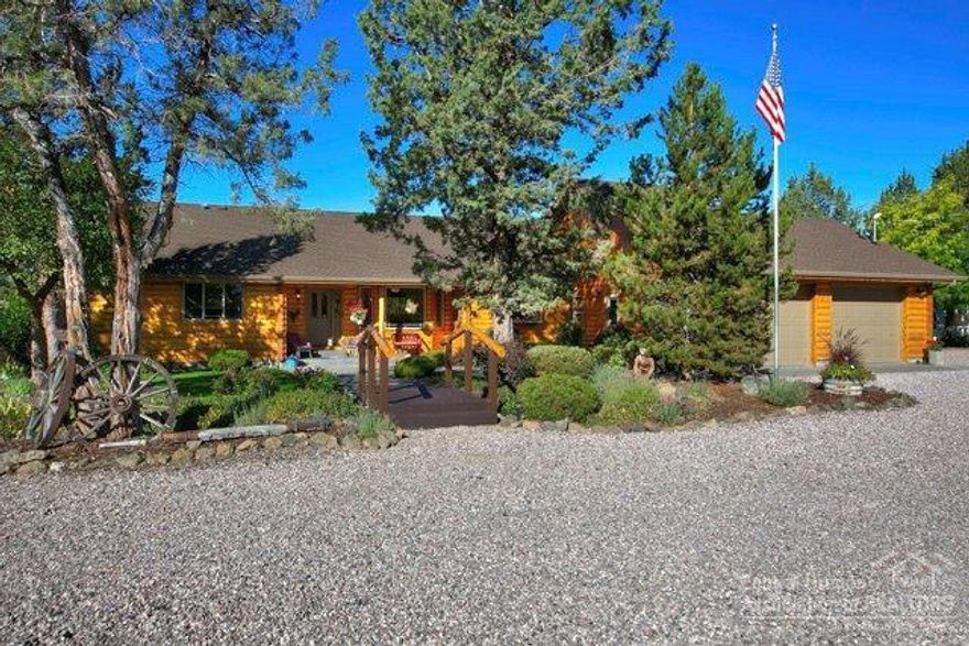 Custom & comfortable single level home on 10ac w/ barn, shop, & quite a View! Peace & quiet with all the trimmings. Bring your horse: 8.9ac irrigation, fenced & cross fenced. Shop has ample space & separate space for an additional living area - 3rd bed. Ask about 3rd Bedroom. Relax & entertain in the gorgeous outdoor living area w/ large gazebo, immaculate landscaping, fire pit, and Cascade Mnt Views. Home & property were set up with pride&attention to every detail.