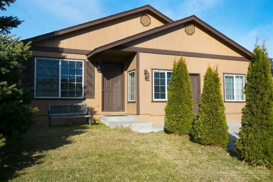 This NE Bend home is located on a corner lot giving you a more comfortable and larger feel then most in the neighborhood. Features 3 beds, 2 baths with an open floor plan and great light. The converted garage would make a great office due to it's private entry, or use it as a large family room, bedroom, etc..complimented by a gas fireplace. The yard is landscaped and fully fenced with a storage shed and garden area. Back deck features plenty of room for your BBQ and a hot tub with views of the Cascades