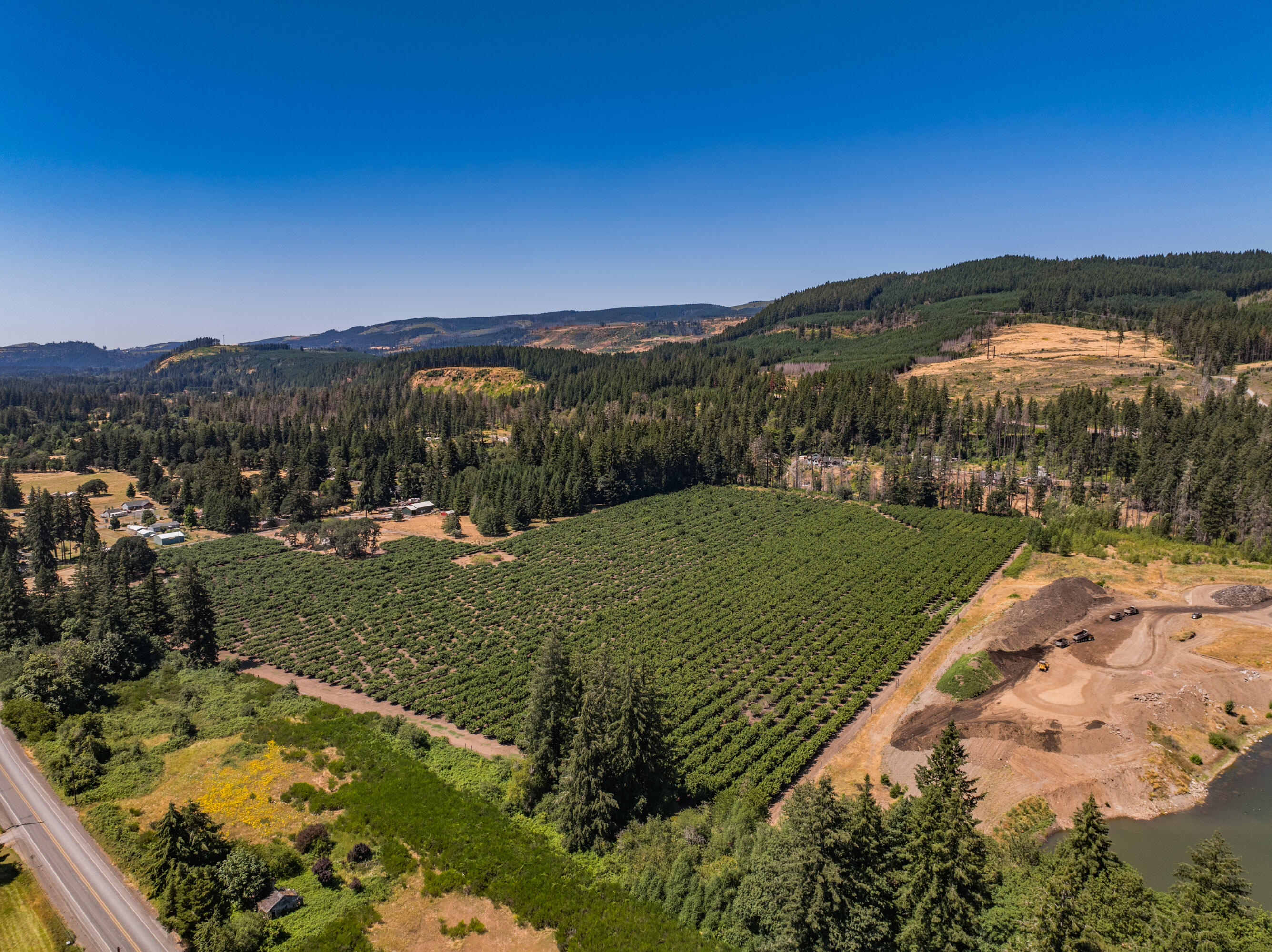 Lyons, Map Of - Land