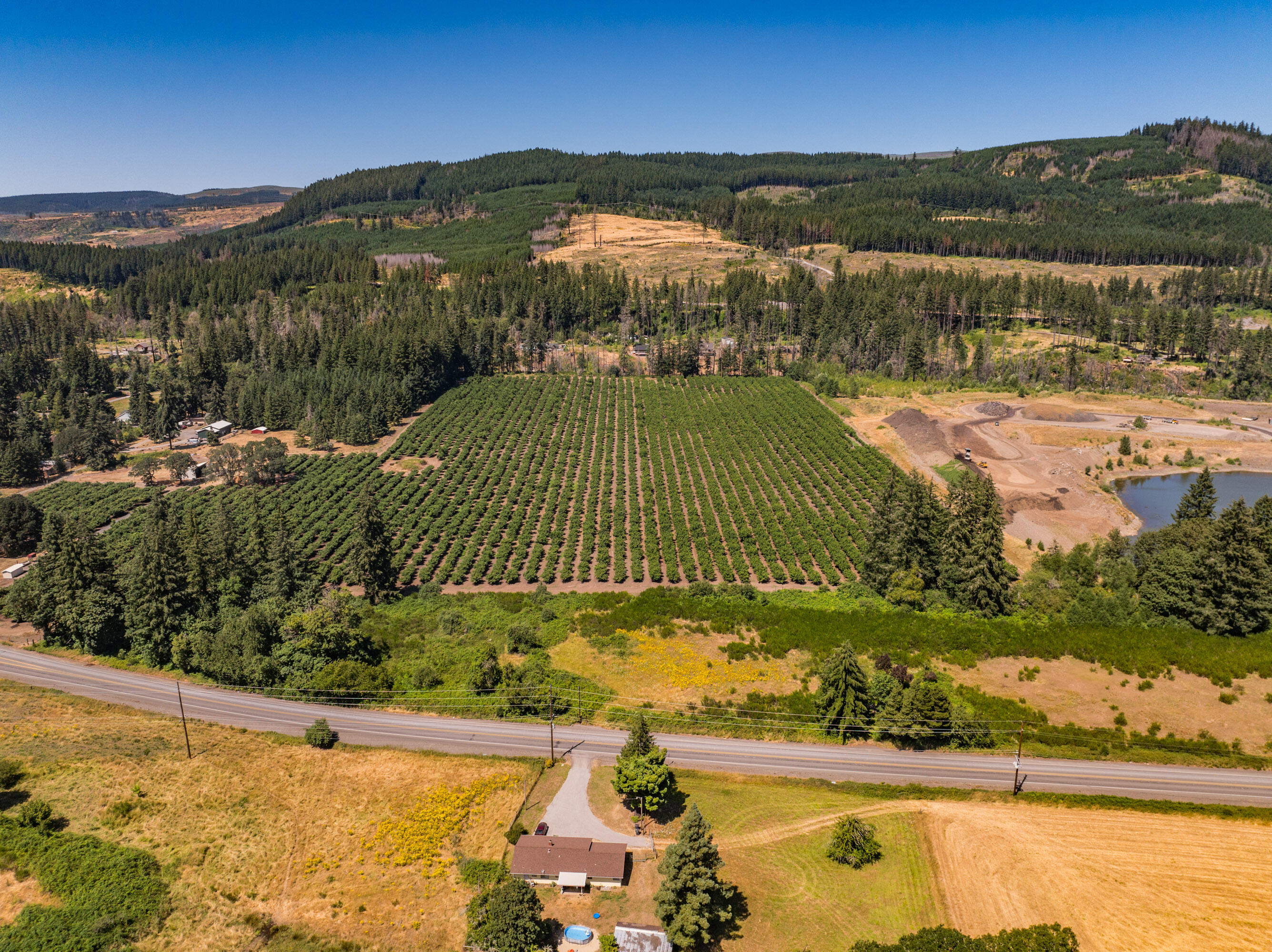 Lyons, Map Of - Land