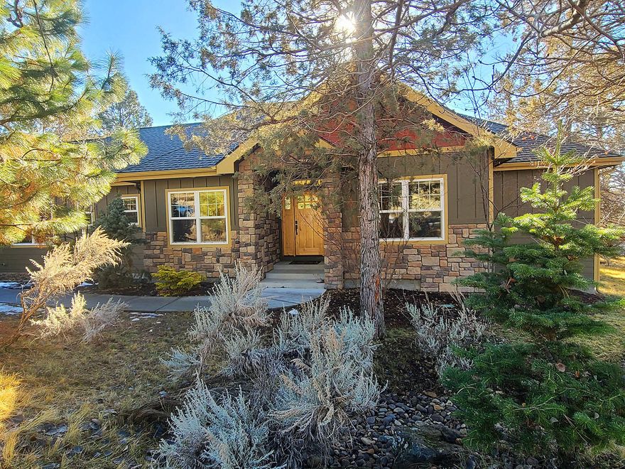 Truly nestled on a cul-de-sac in a carefully planned surround of pine and native plants.  This home is near the entrance in the highly sought after gated community of RidgeWater Properties. Custom built by Nash Construction, the original owners have completely made this a forever home.  2 Bedrooms with an office that could suffice as a small bedroom, 2 full bathrooms with heated tile flooring, custom tile and the master is particularly spacious.  There are 3 doors to your own beautiful terraced deck and includes a retractable awning. Jeld Wen Windows and Doors, a magnificent fully rocked entry, opens to a large great room, formal dining and a gorgeous fireplace with hearth, for those cozy Winter nights. Too many features of this home to list.  Call, text or e-mail for your private tour