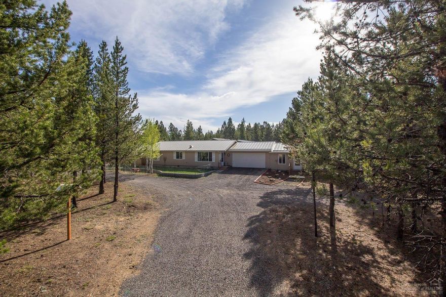 This well maintained home is located in a nice neighborhood, close to a paved road. It is 1760 Sqft 3/2 home with large craft room attached to the garage. This is a crafter's dream setup! Just enough landscaping to look pretty, but not overwhelming. Spend your extra time enjoying life instead of maintaining a large lawn. This home was updated 2 years ago. Laminate flooring throughout, new appliances, and fixtures. Great outdoor living space, backyard completely fenced, circle driveway. Room for all toys!