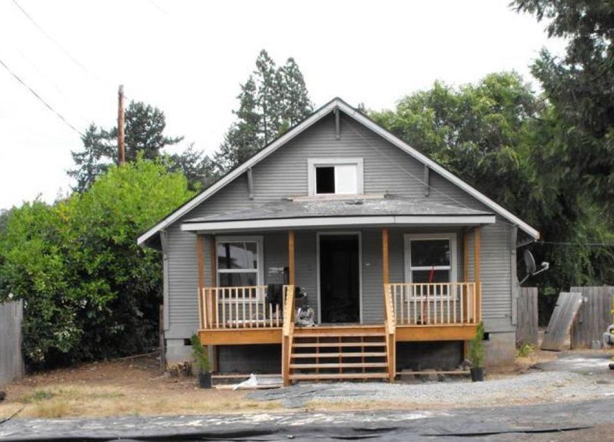 Fantastic 2 story bungalow on Main st. This great home was completely redone in 2011-12. The home features 3 beds + bonus and 1 bath a wonderful front porch to relax, large low maintenance yard, fenced back yard, private driveway and mature trees all within a 5 minute walk to 7 Feathers Casino and Resort. Renovations include, new drywall, insulation, duct work, central heat and air, roof, bathroom, electrical panel, and paint. Make you