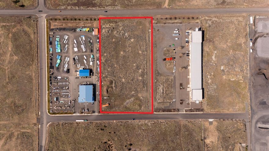 Rare Heavy Industrial Lot in Redmond with frontage on $33 million Eastside Arterial Project which will extend and improve 9th Street from Hemlock to Veterans Way. Good access to Hwy 97 and Hwy 126. All utilities to property or in street. Seller would also construct and lease a building up to 40,000 SF.

Build-to-Suit Lease opportunity also available. See attached Flyer for more information.