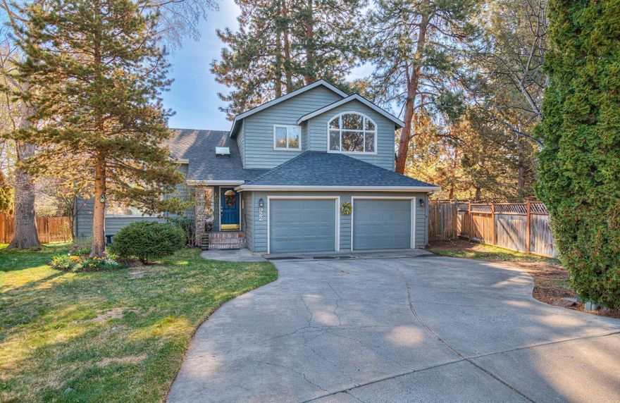 Welcome to your dream home in the heart of Tanglewood! Nestled on a peaceful cul-de-sac in one of the area's most sought-after neighborhoods, this stunning home offers the perfect mix of comfort, elegance, and practicality. Step inside to sunlit open-concept living, where the great room seamlessly connects to a spacious kitchen featuring stainless steel appliances, granite countertops, rich maple cabinetry, an island with seating, and newer flooring throughout the kitchen and dining area. A bonus den/office off the living room is ideal for remote work or cozy reading. Upstairs, all bedrooms await, including a spacious primary suite with a jetted tub and dual-sink vanity. Outdoors, relax in your fully fenced backyard oasis with lush landscaping, a large deck, patio, hot tub, and gated garden. Updates include a newer roof, fresh paint inside and out, leaf filter gutter guards, and more. This home is truly move-in ready and checks all the boxes for modern living.