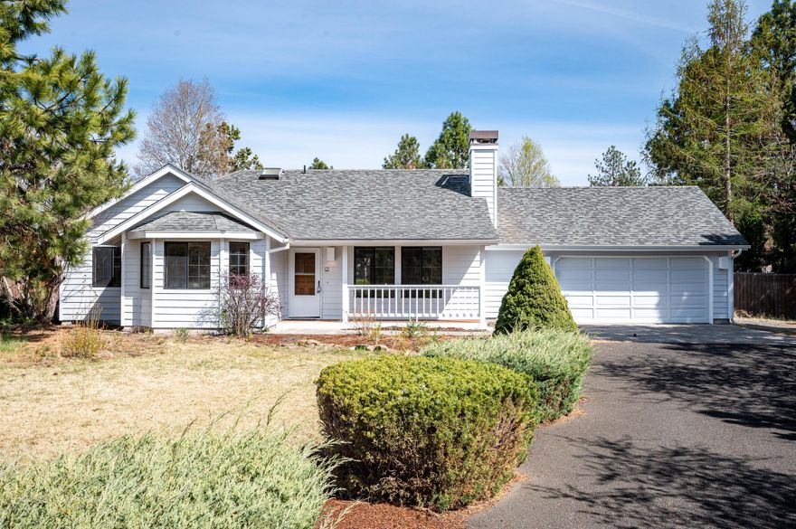 Located in the quiet Ponderosa Estates neighborhood on a cul-de-sac, this single story Ranch style 3Bd/2Ba on nearly a 1/2 an acre is ready for your personal touch. Room for RV or boat parking and a 2 car garage for your toys is perfect for the Bend lifestyle. Vaulted ceilings, skylights and a bay window offer lots of natural light and the large back yard gives room for entertaining.