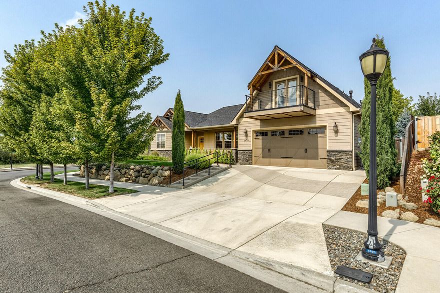 Let's start with some comments from the seller: ''..the light here is incredible.'' ''..I LOVE this house!'' ''Closeness to town is amazing...'' Welcome to a wonderful home, and a truly fabulous neighborhood. Located on what was Cedar Links golf course, this single-level home is elegant, comfortable, and classy. City and neighborhood planners took great care in preserving trees and water features and designed large and small areas of open green space throughout the neighborhood. Elegantly appointed with an elevated position above the road, this home offers a large open floorplan with vaulted ceilings, bonus room upstairs with private bathroom, and a manageable yard with excellent privacy in back. Owner upgraded kitchen appliances to add a high-end Wolf range/oven, Sub-Zero refrigerator/freezer, and Bosch dishwasher. Owner loves the sliders from the master bedroom and dining room to the private back patio. She says ''this is the best house in the neighborhood,' and best of all: ''it's a '10!'''